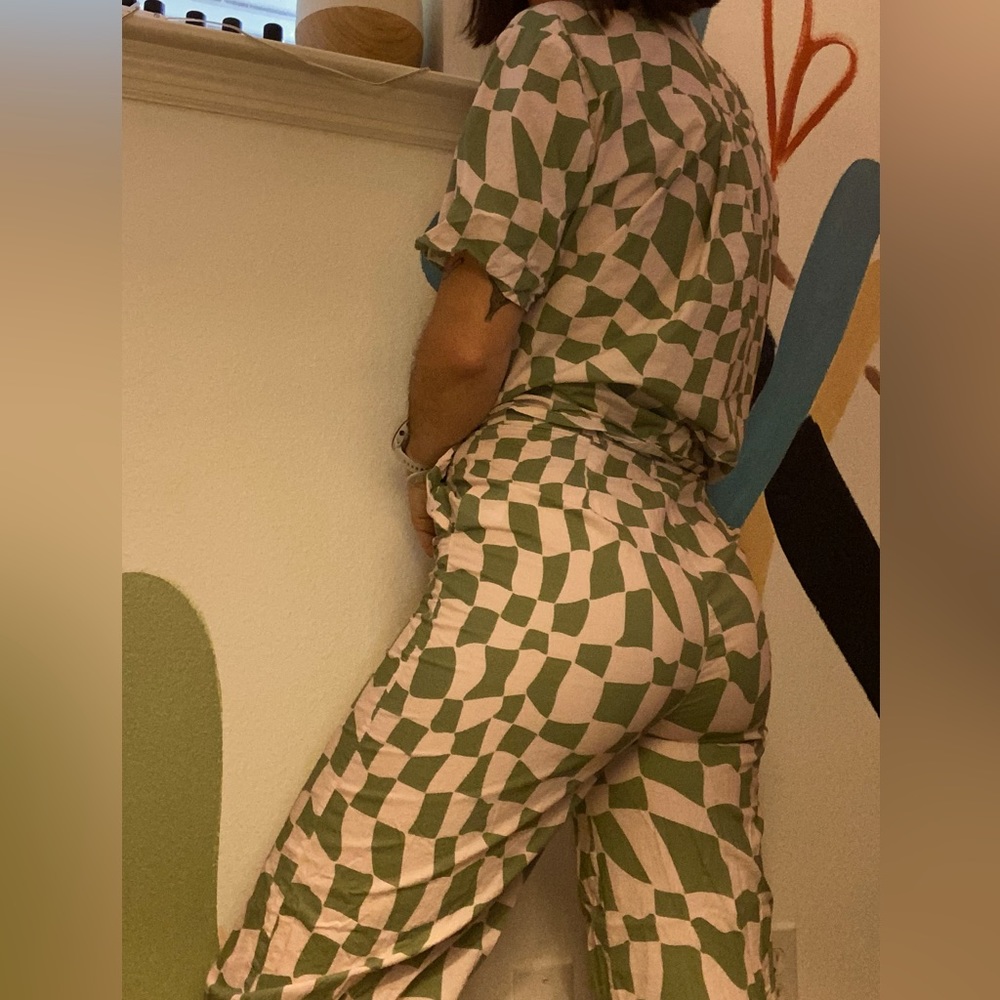 Verge Girl Checkered Set